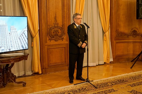 O oslavách na velvyslanectví Ruské federace v České republice Dne diplomatického pracovníka